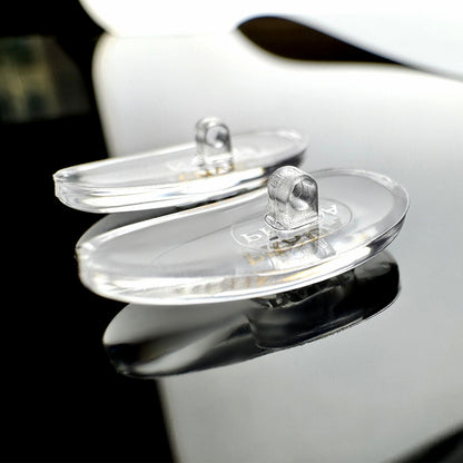 2 Pair Replacement For Prada Nose Pads Sunglasses Eyewear With Screw And Screwdriver 16.5mm Gold 4pcs