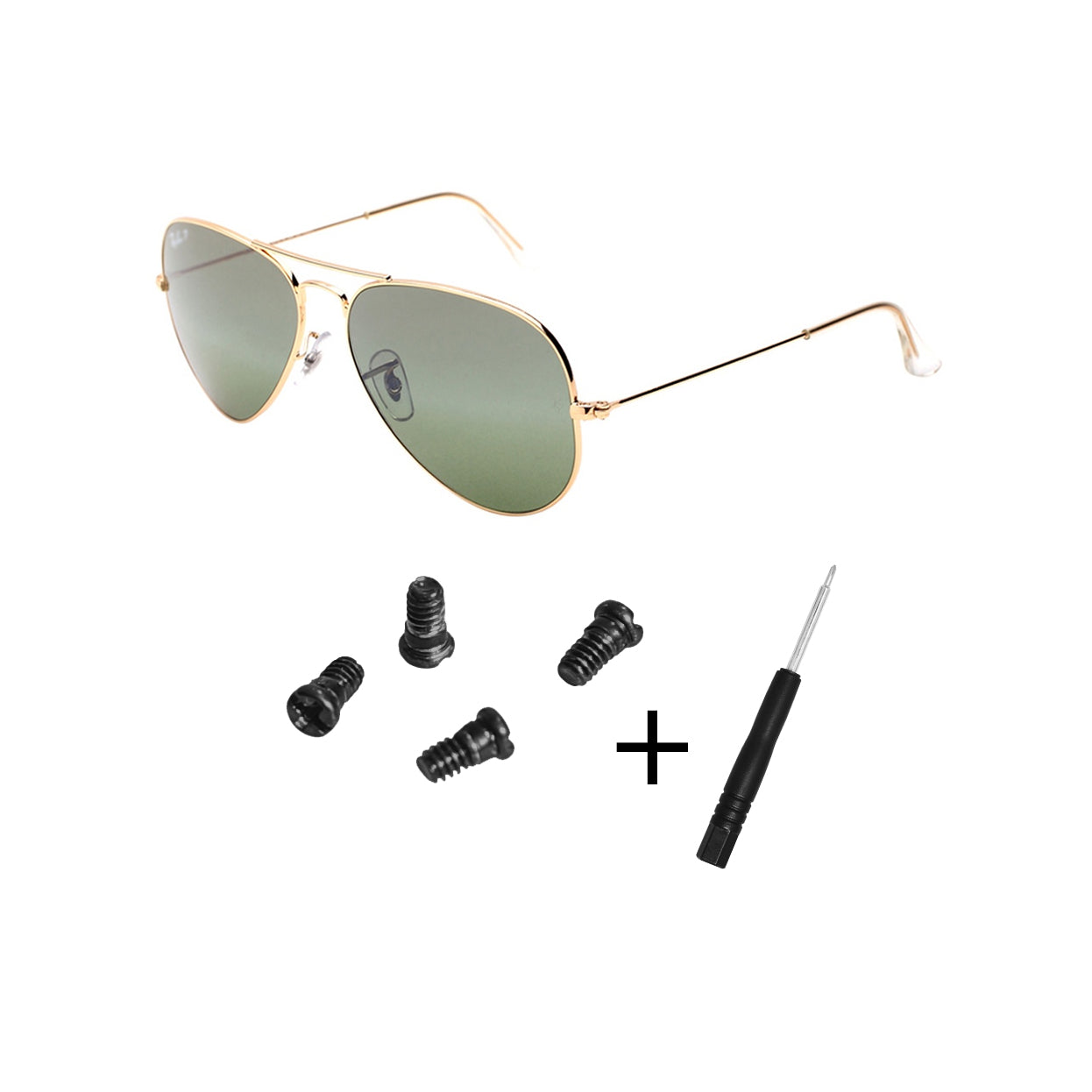 Sunglasses Screws For Ray Ban  RB3025 RB3026 Aviator RB3581N Blazed shooter Temple Sunglasses Screw