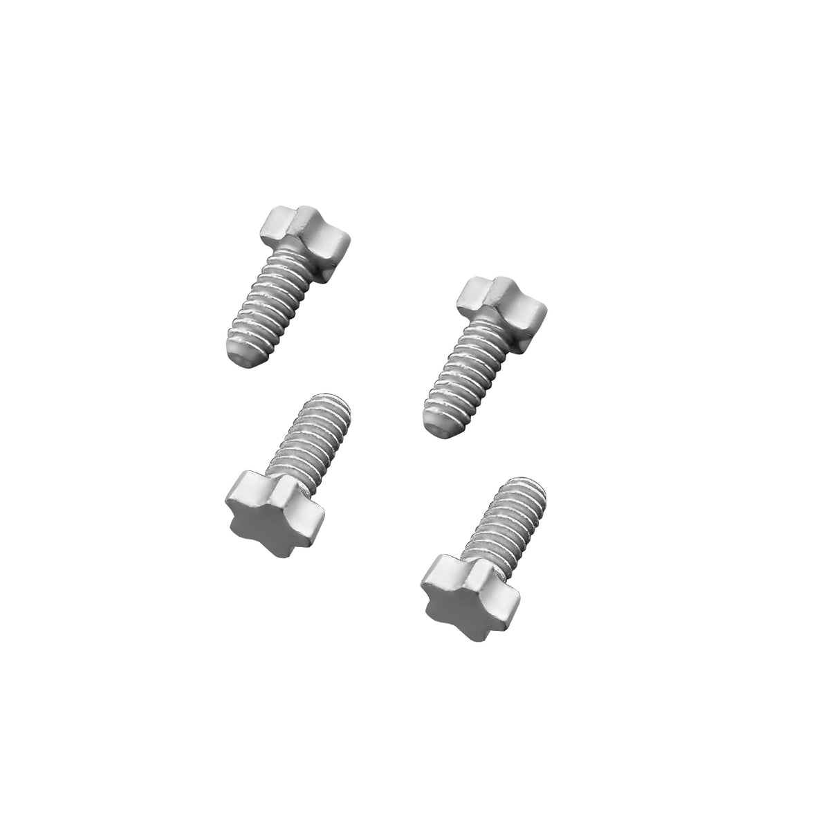 5 Star Screws Replacement for Richard Mille Watch Case Gray Steel Screw  (2.6 * 1.2 * 4.5)