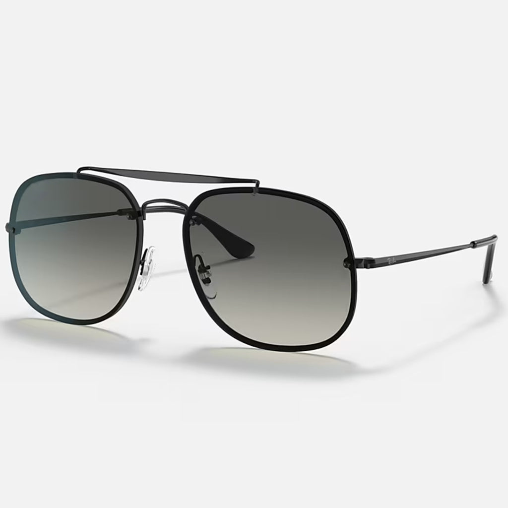 Replacement Temple Arms for Ray-Ban RB3648 RB3561 RB6448 RB7140 Sunglasses with Screws Black&Black