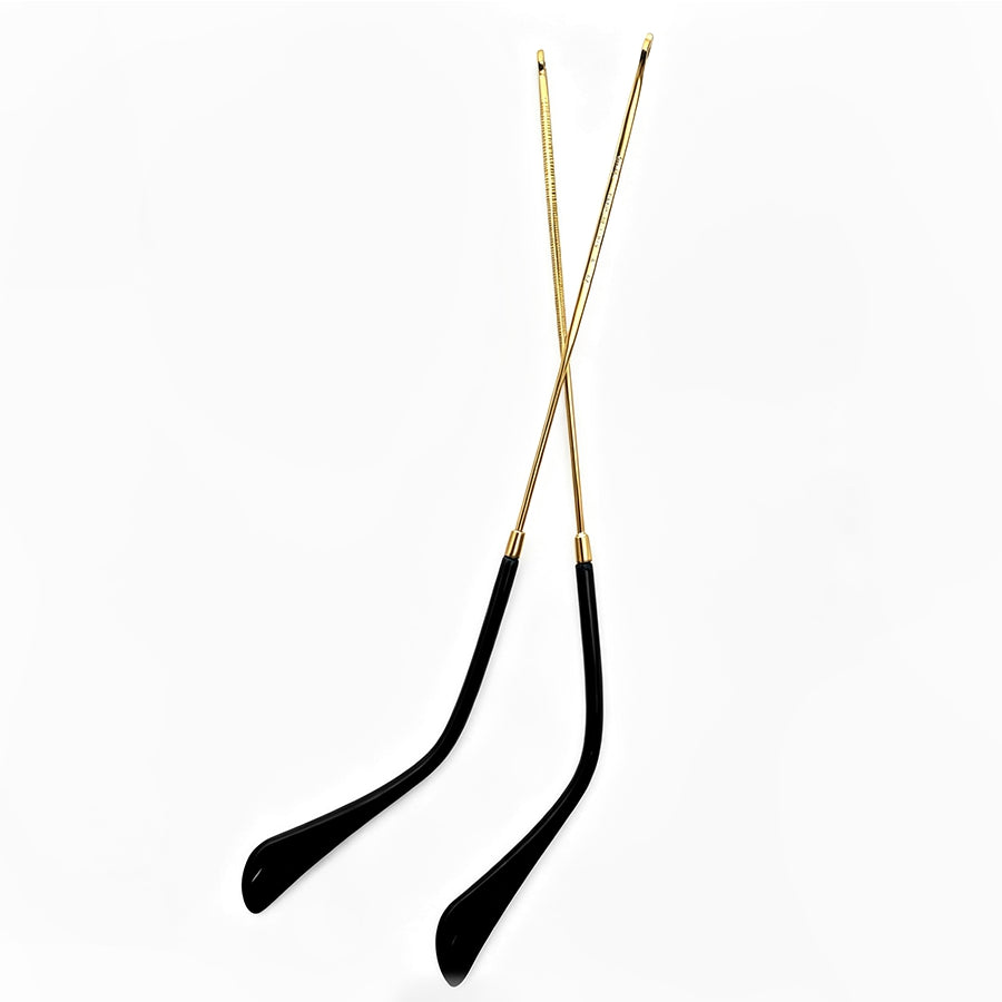 Replacement Temple Arms for Ray-Ban RB3447 Round Metal RB3547N RB3548N RB3647N Sunglasses Gold&Black