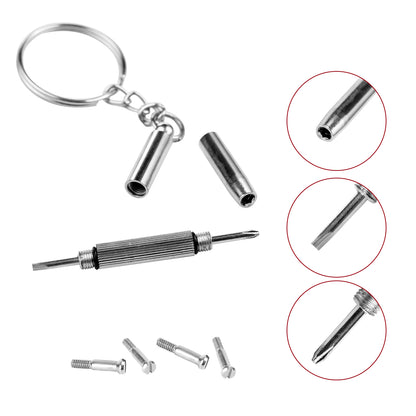 Hicycle2 4PCS Screws For Ray Ban RB2140 RB2168 RB4195 RB4148 RB4152 RB4168 RB4169 RB4340 RX5022 RX5121 RX5227 Replacement Temple Hinge Screw