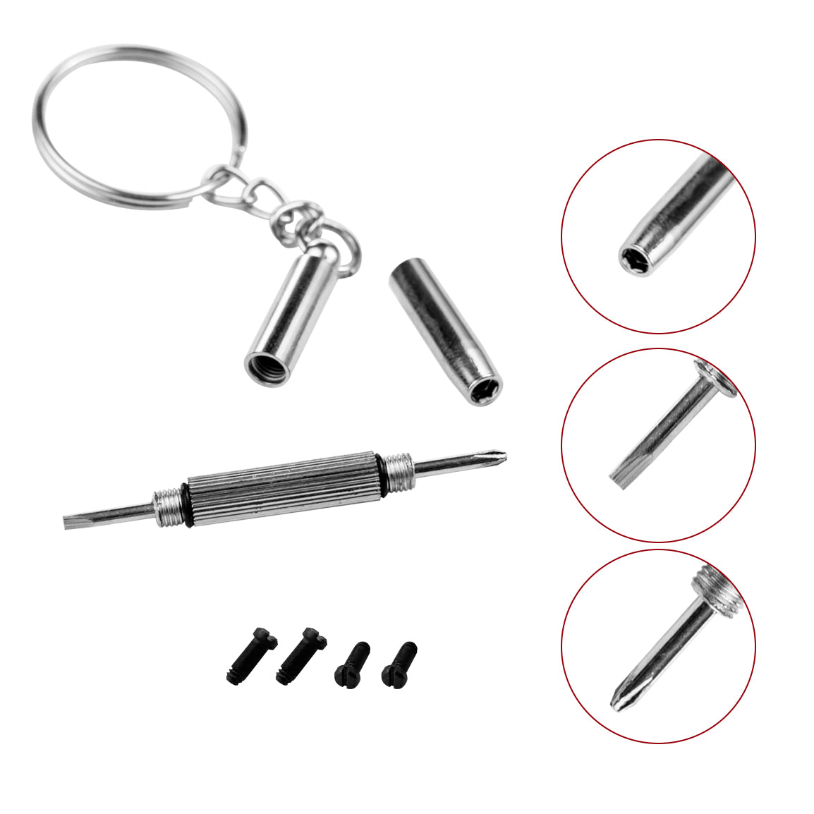 Screws For  Sunglasses Ray Ban RB8301 R8313 RB8307 RB8303 Temple Hinge Screw