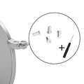 4 pcs Screws For Ray Ban B3647N Round Double Bridge, RB3025, RB3026 Aviator RB3136 Caravan Temple Sunglasses Screw