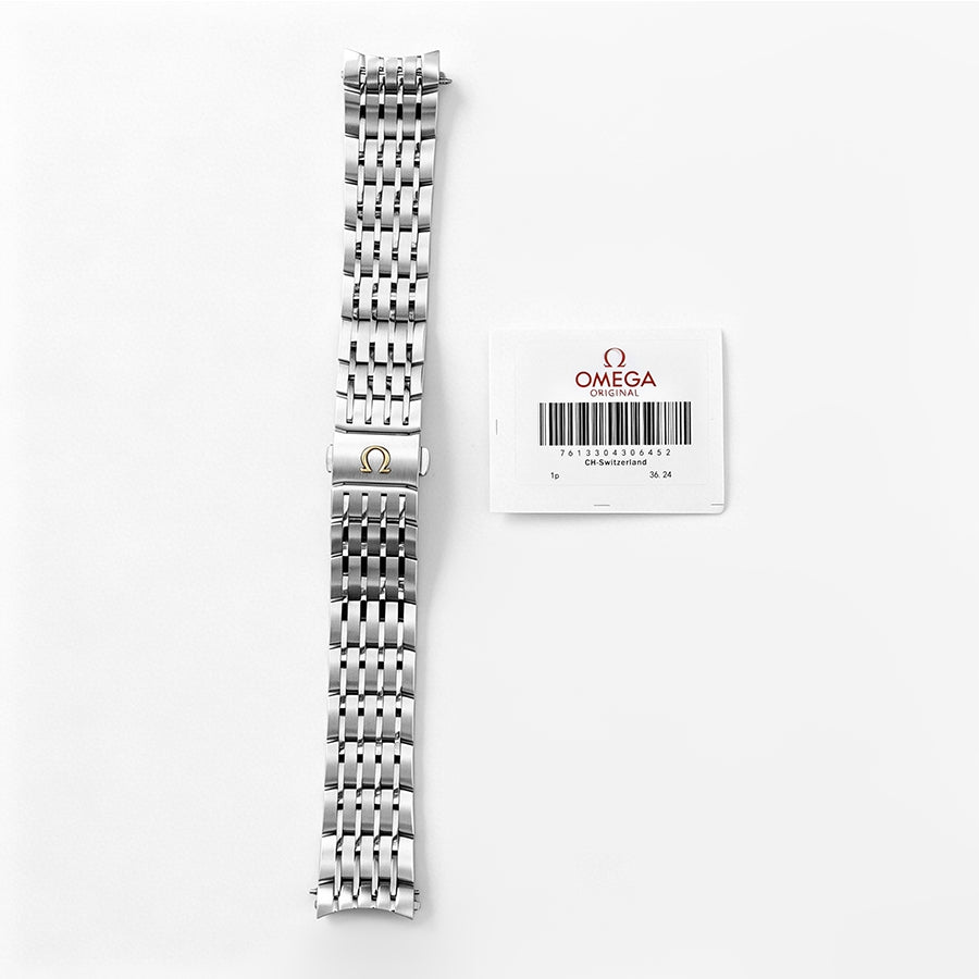 Watch Band Replacement for Omega De Ville 424 Series 20mm Stainless Steel Bracelet