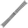20mm Stainless Steel Watch Band Replacement for Omega De Ville 431 Co-Axial – Shallow Curved End Link Bracelet