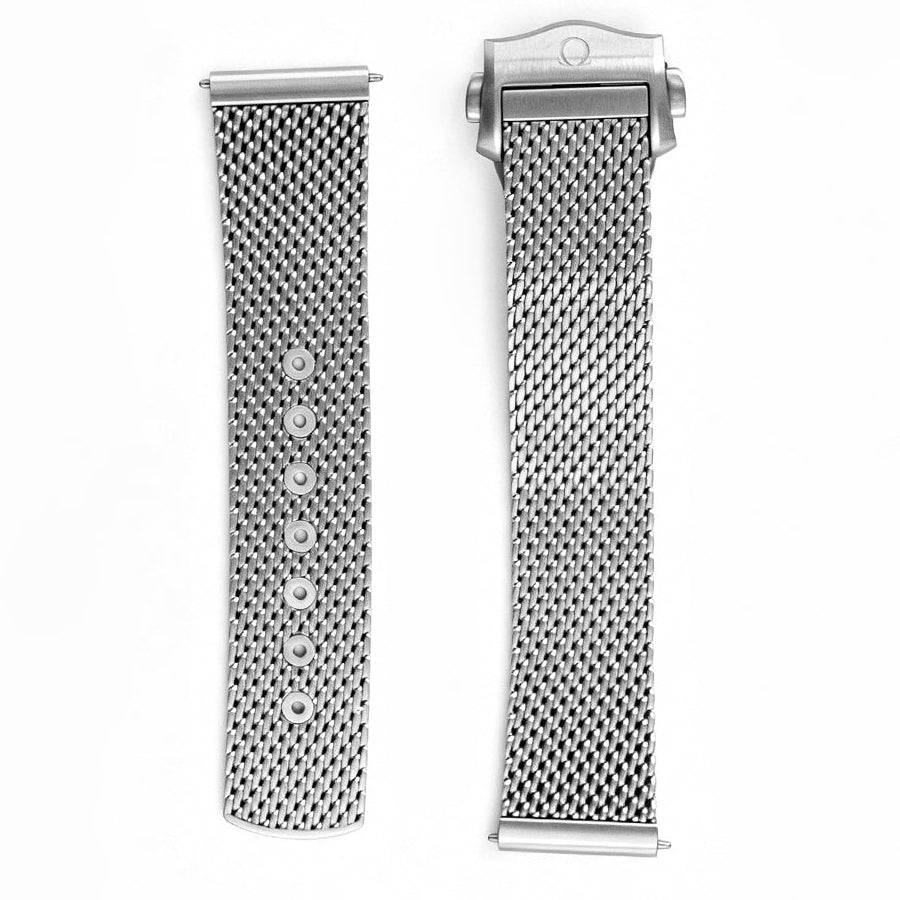 Omega Seamaster 007 Mesh Bracelet Replacement 20mm Stainless Steel Band