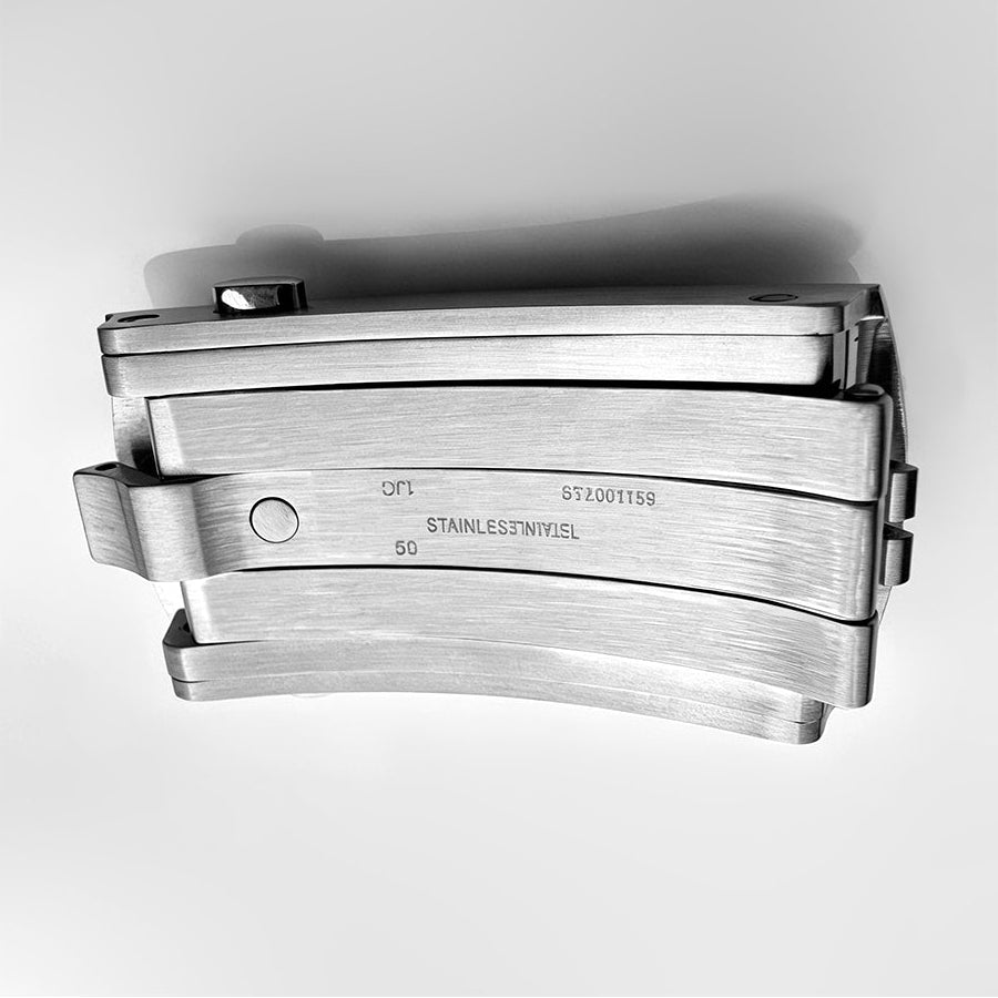 Omega Watch Clasp Buckle Replacement Stainless Steel Folding Clasp for Seamaster 300M