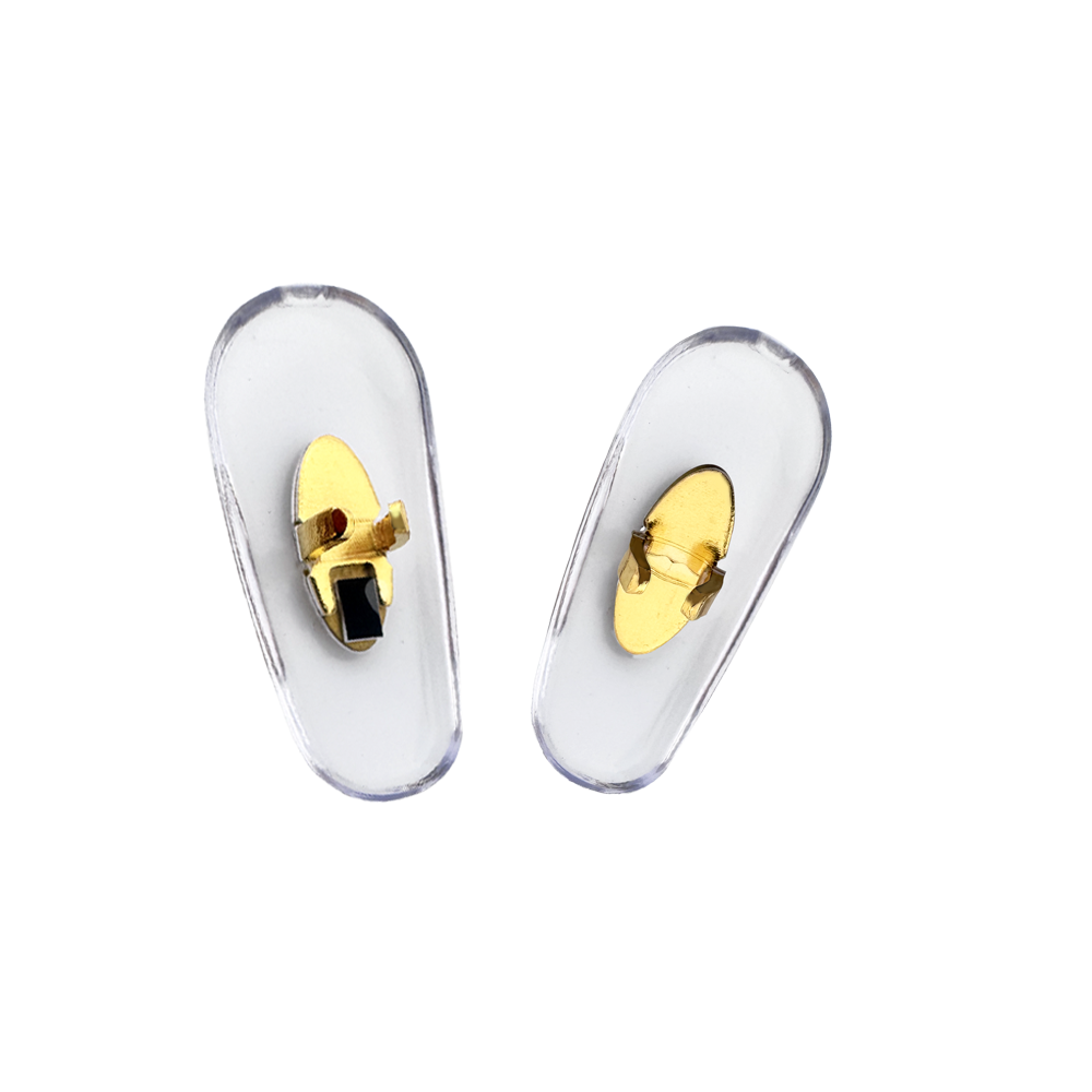 Ray-Ban Aviator Replacement Nose Pads 16mm Gold – RB3025 RB3026 RB3044 RB3136 Clip-On Repair Kit