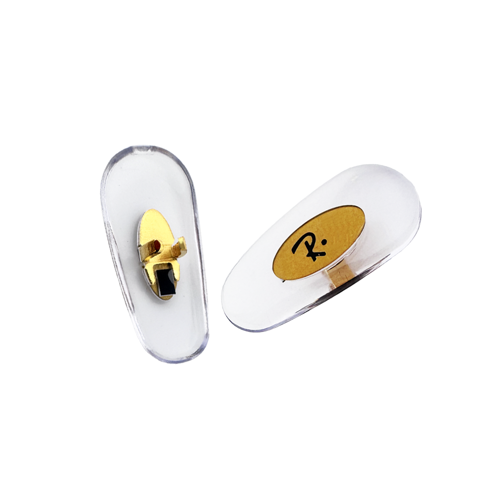 Ray-Ban Aviator Replacement Nose Pads 16mm Gold – RB3025 RB3026 RB3044 RB3136 Clip-On Repair Kit