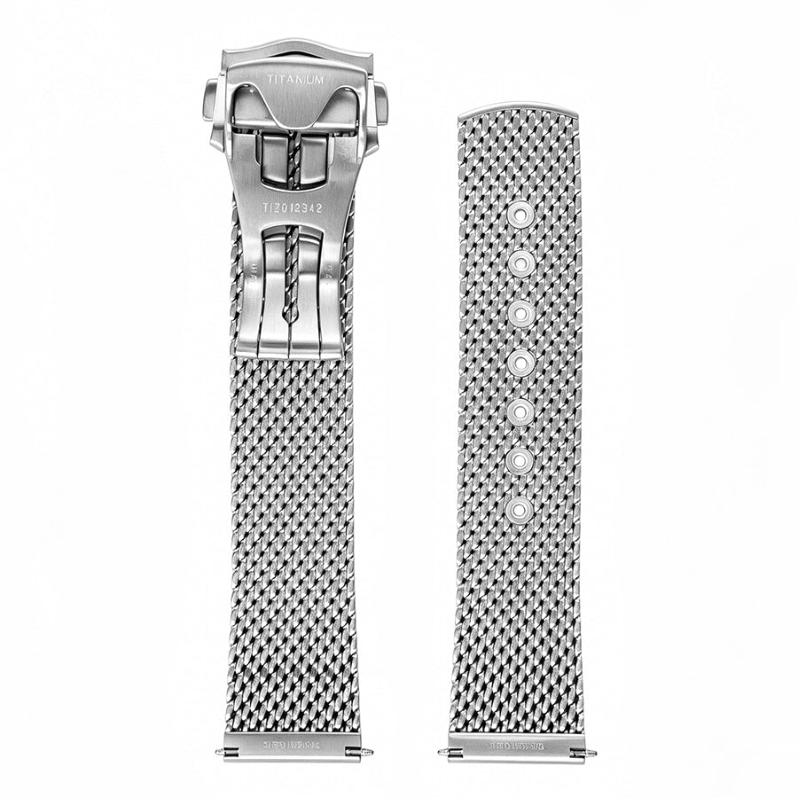 Omega Seamaster 007 Mesh Bracelet Replacement 20mm Stainless Steel Band