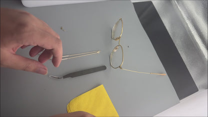 Eyeglasses Temple Arm For Ray Ban RB6448 Hexagonal Optics RB3447V Round Metal Optics Eyeglasses