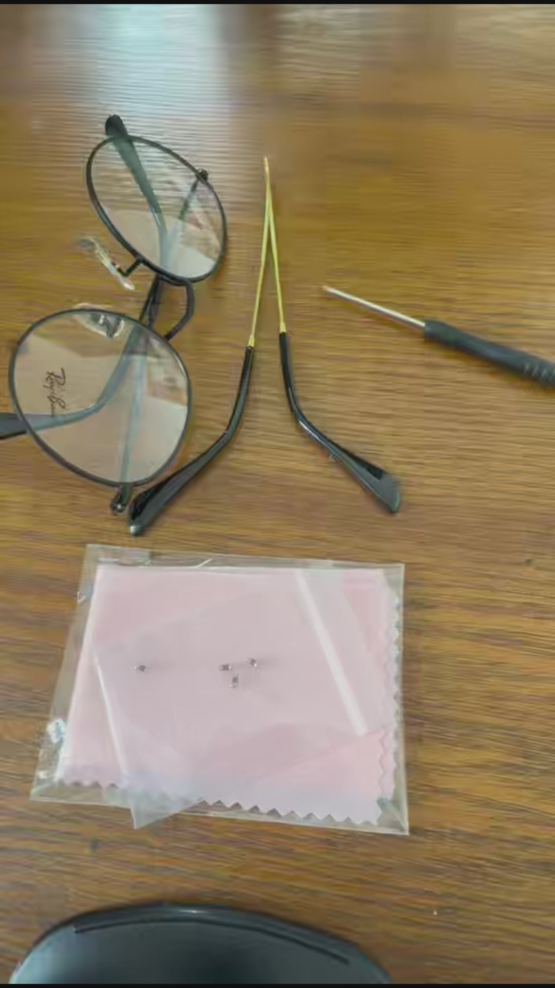 Temple Arms Repair Kit for Ray Ban RB3025 RB3447 Sunglasses